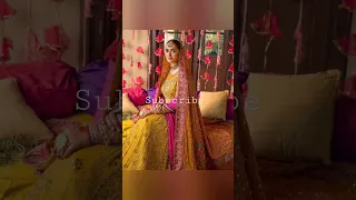 yumna zaidi in wedding dress #trending #aliansari #saboorali #yiutubeshort #comedy