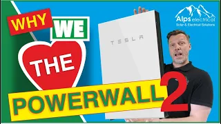 Installation Of The Amazing Tesla Powerwall 2 With A 10.75KW Solar System