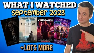 What I Watched - September 2023