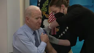 Biden Gets His Second Covid Booster Shot