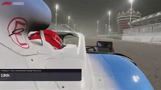 F1 2019 - 100% DIFFICULTY - NO ASSISTS - Logitech G29 Gameplay - Bahrain GP