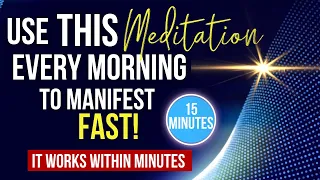 Morning Programming Meditation To Manifest on Autopilot | USE THIS WHILE YOU GET READY