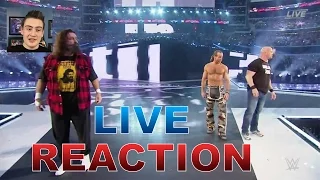 LIVE REACTION: Shawn Michaels, Stone Cold, and Mick Foley Return! - WWE WrestleMania 32