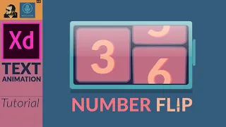 Sliding Number Animation in Adobe XD [Tutorial]