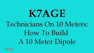 How To Build A 10 Meter Dipole