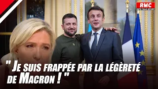 Ukraine : Marine Le Pen EXCÉDÉE par l'attitude du président ! | Apolline Matin