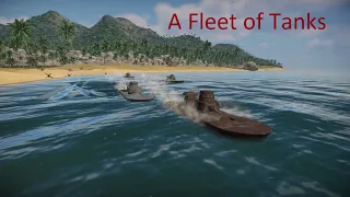 A Fleet of Tanks-Ka-Chi (War Thunder)