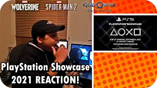 PlayStation Showcase 2021 REACTION (Marvel's Wolverine, Marvel's Spider-Man 2, God of War Ragnarok)