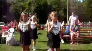Amber cheerleading