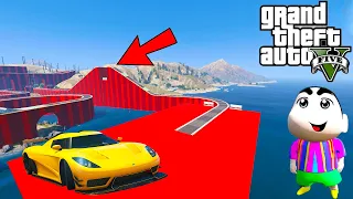 Only 0.0056% Rare People Can Win This IMPOSSIBLE Parkour Ramp Race in GTA 5!