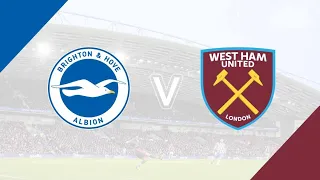 FIFA 23 - Brighton and Hove Albion vs Westham United | Premier League 2023-24 | PS5 | 4K