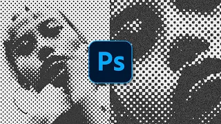 How to Apply Grungy Halftone Effect in Photoshop