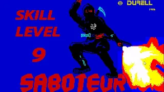 Saboteur.  ZX Spectrum. Прохождение