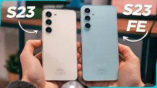 SAMSUNG de GAMA ALTA! S23 FE vs S23 ¿Cual comprar?