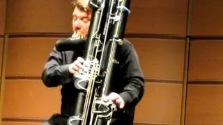 Peter Sheridan plays the SubContra Bass Flute