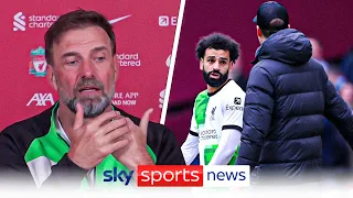 "It's been completely resolved" | Jurgen Klopp on touchline clash with Mohamed Salah