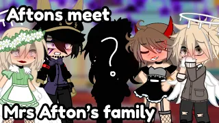 Aftons meet Mrs Afton’s Family||FNaF||AU