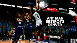 Anthony Edwards COOKS The Denver Nuggets in NBA Live 25!