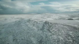 Snow Bodmin Moor Cornwall 2022