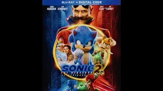 Sonic The Hedgehog 2 2022 Blu-Ray Menu Walkthrough