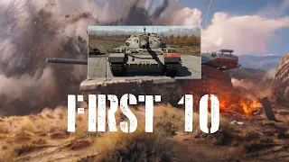 War Thunder First 10: Tiran 4S With M152 HEATFS