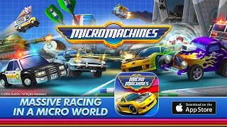 Micro Machines (iOS) - Official HD Gameplay Trailer