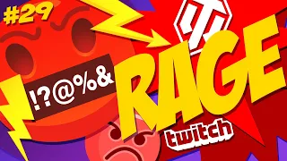 #29 Rage & Streamers 😡 | Best Angry Moments | World of Tanks