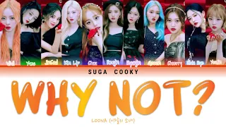 LOONA 이달의 소녀 - Why Not? Lyrics (Color Coded Lyrics Han/Rom/Eng)