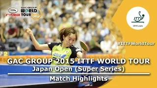 Japan Open 2015 Highlights: LIN Ye vs ISHIKAWA Kasumi (R 32)