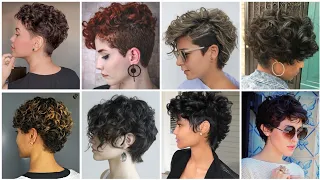 Latest Curly Short Pixie Bob Haircuts & Hair Color Ideas For Women According To Celeb Hairstylists