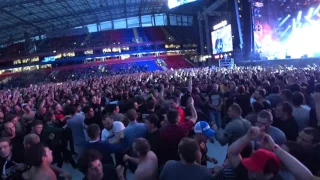 System of a down - Aerials. Parklive. Live in Moscow, Russia, 05.07.17. Fanzone video.