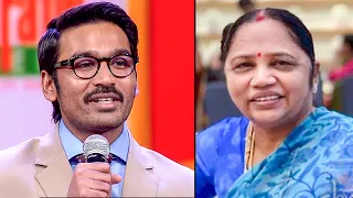 Dhanush Dedicating Award To His Mother After His Emotional Speech At SIIMA