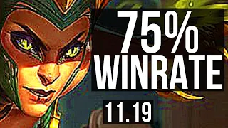 CASSIOPEIA vs VEX (MID) | 75% winrate, 13/3/9, Dominating | EUW Diamond | v11.19