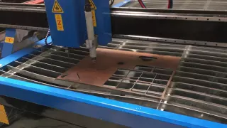 plasma  cutting and drilling machine with hypertherm power