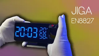 JIGA EN8827 digital alarm clock with projector 