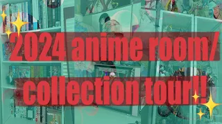 showing off my humble $4,500 anime collection!! 2024 room/collection tour