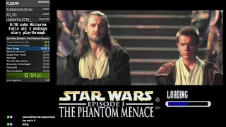 Star Wars Episode I: The Phantom Menace PSX speedrun in 48:00