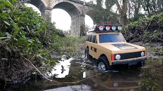 Tamiya CC02; Range Rover Classic; Camel Trophy