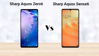 Sharp Aquos Zero 6 Vs Sharp Aquos Sense 6