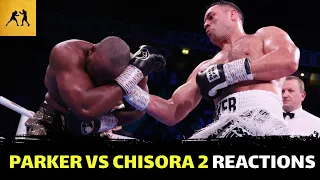 Dereck Chisora vs Joseph Parker 2 Rematch Reactions