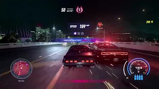 NFS Heat Car Survives A Rhino/Swat van