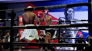 Full fight - Cuban Jadier Herrera versus Filipino Harmonito Dela Torre #dubaiboxing