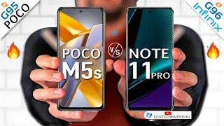 POCO M5s VS Infinix Note 11 pro | Camera | Body | AnTuTu Benchmark | Display | Full Comparison.