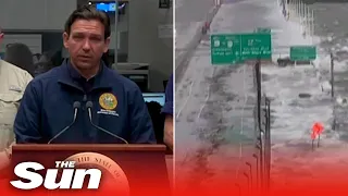 Hurricane Idalia hits Florida with 125mph winds as Ron DeSantis warns ‘have all hands on deck’