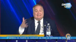 EDITORIALE UMBERTO CHIARIELLO JUVENTUS-NAPOLI 0-1 RASPADORI