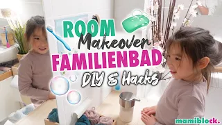 Room Makeover Badezimmer 🛁🪥| Tipps, Hacks & DIY für die Familie | Roomtour | mamiblock 💕