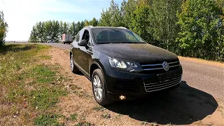 2013 Volkswagen Touareg (7P5) 3.6 (249) CMTA. Тест-Драйв.