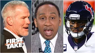 Stephen A. calls Brett Favre's comments on Deshaun Watson 'mind-boggling' | First Take