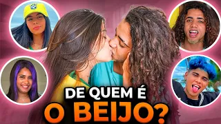 ELES SE BEIJARAM de verdade SEM ENXERGAR!