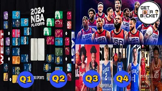 NBA Predictions, All American's and Olympic Games - Get A Bucket Show Game 1 w Timer